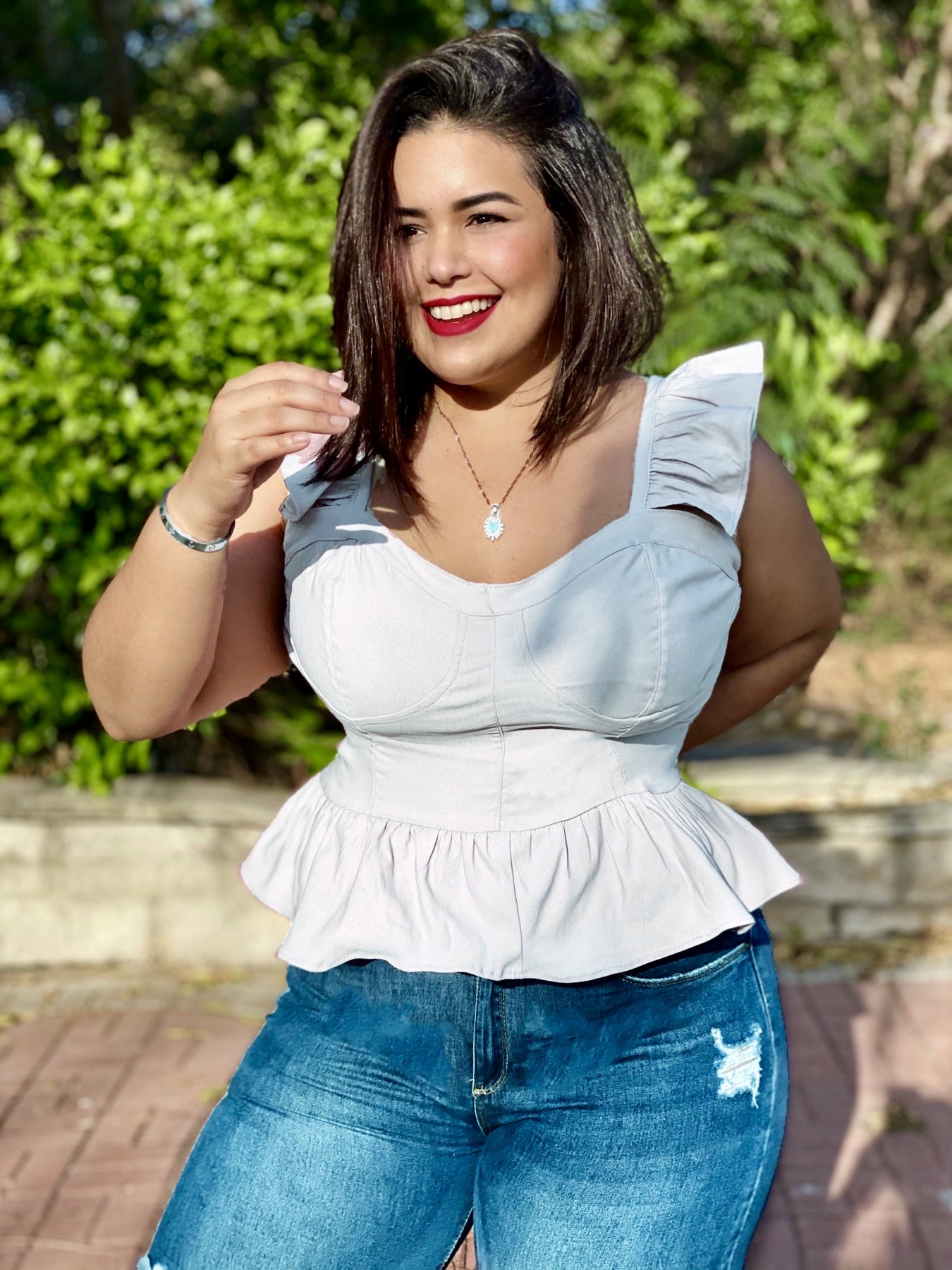 blusa plus size