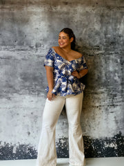 Pantalón Super Campana Blanco