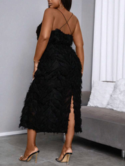 Vestido de noche negro