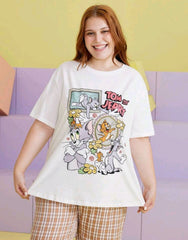 blusa tom y jerry plus size