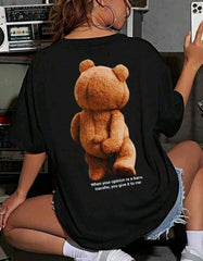 blusa osito plus size