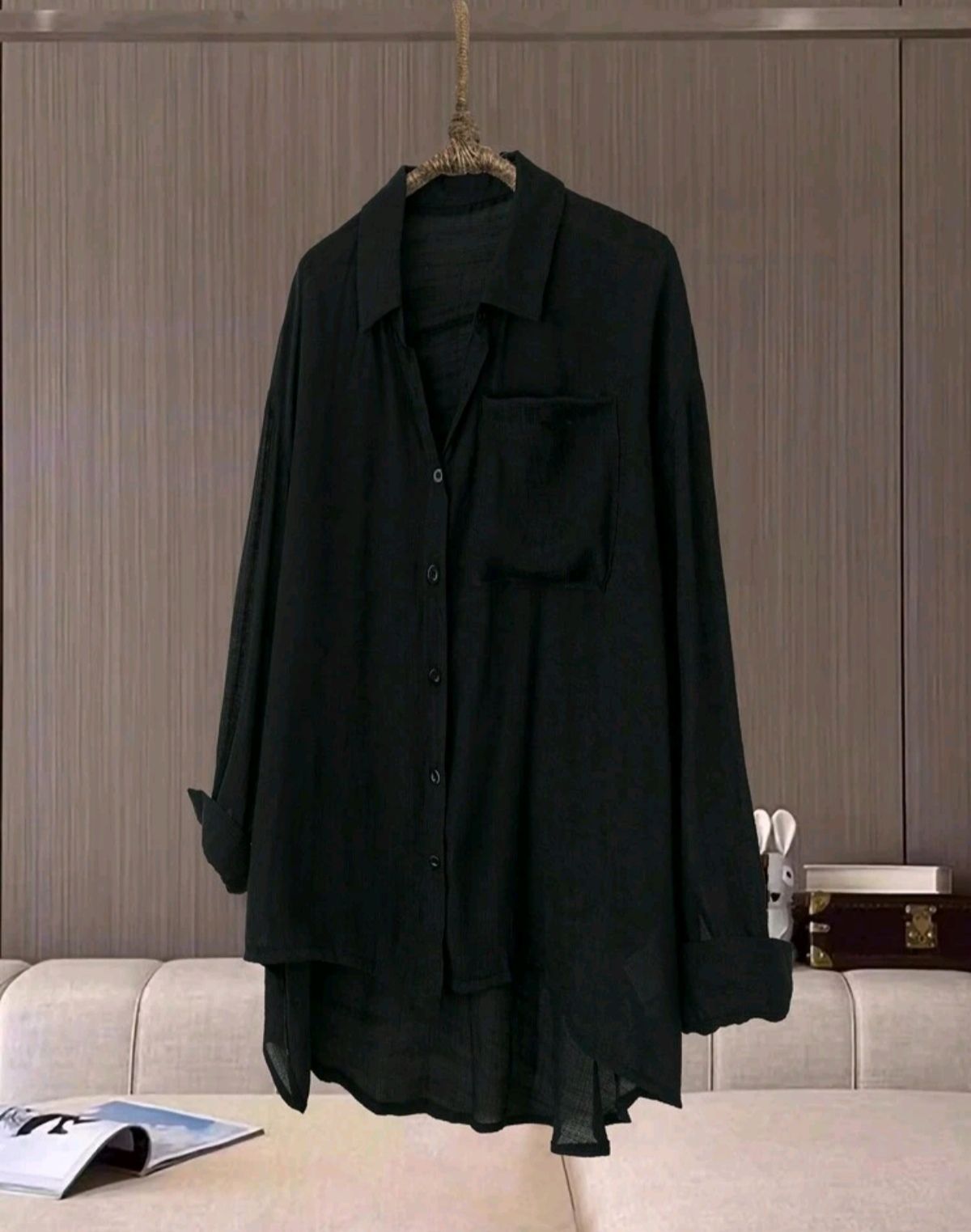camisa ligera plus size