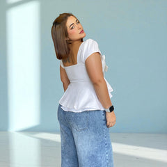 Blusa Emma Blanco Hueso