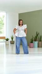 Blusa Ariel Blanco Hueso