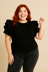 blusa melek plus size