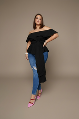 Blusa Sofia negra