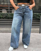 Jean holgado con boxer