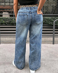 Jean holgado con boxer