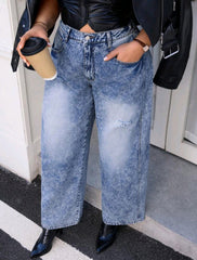 Jean Net Azul Holgado