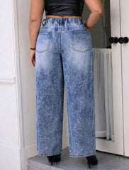 Jean Net Azul Holgado