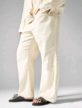 Jean beige talle medio