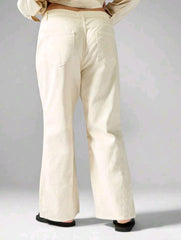 Jean beige talle medio