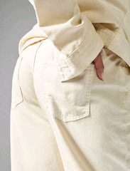 Jean beige talle medio