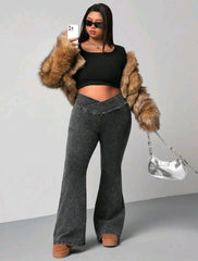 Jean stretch bota campana