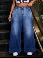 Jean desteñido suelto