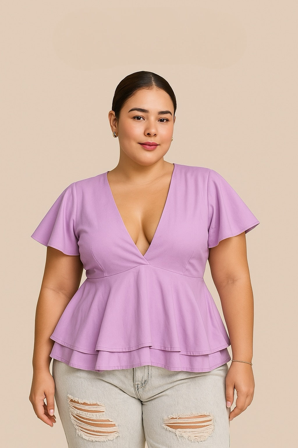 blusa fiore push up
