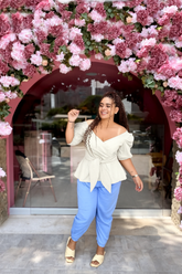 Blusa Pitalla blanco hueso