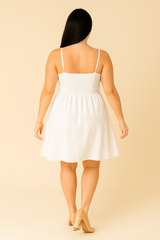 Vestido Monroe blanco