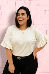 Blusa Cira Blanco Hueso