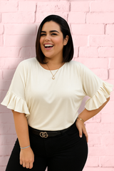 Blusa Cira Blanco Hueso