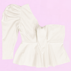 Blusa Greta Blanco Hueso