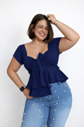 Blusa emma azul tuqui