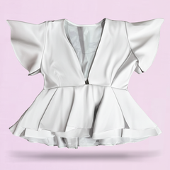 Blusa Fiore Blanco Hueso