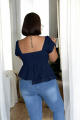 Blusa emma azul tuqui