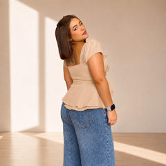 Blusa Emma Beige