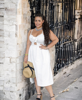 Vestido Monroe blanco