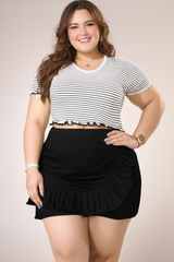 Falda Short Con Control De Abdomen