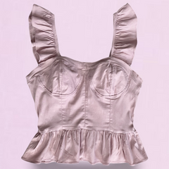 blusa bustier moldeadora