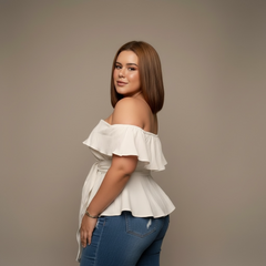 Blusa Sofia blanco hueso