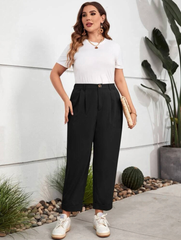 Pantalón con pliegues