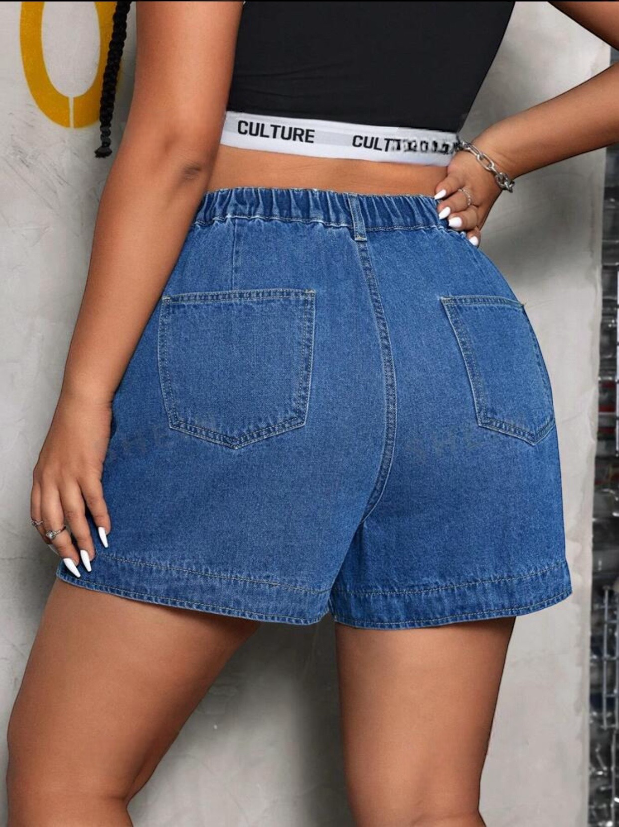 Short jean clásico