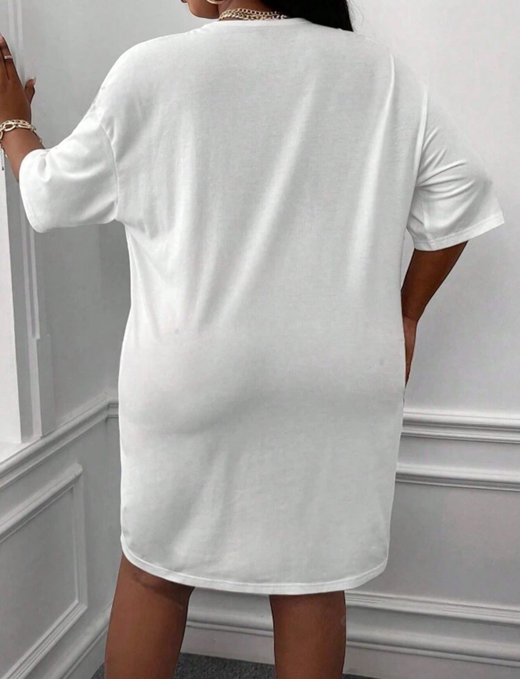 Vestido talego en algodón