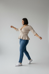 Blusa Martina Gris Nacar