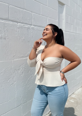 Blusa Greta Blanco Hueso