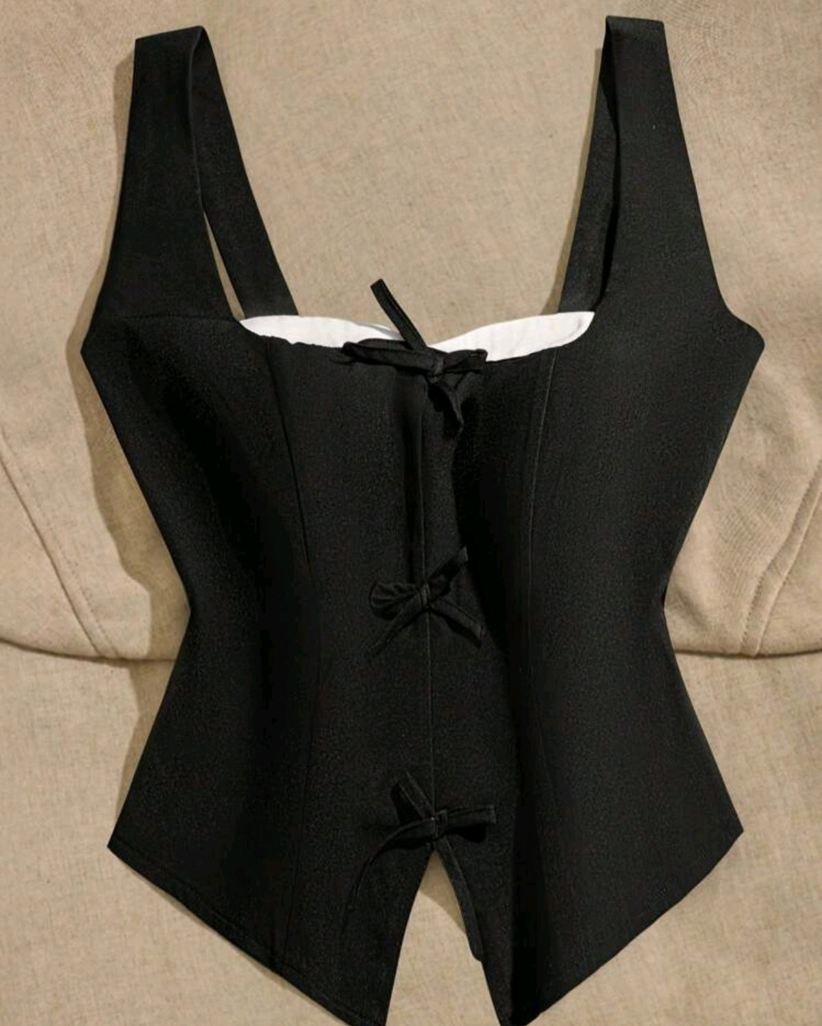 top chaleco plus size