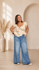 Blusa Emma Beige