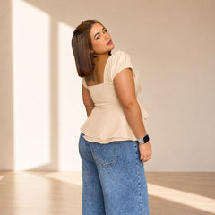 Blusa Emma Beige
