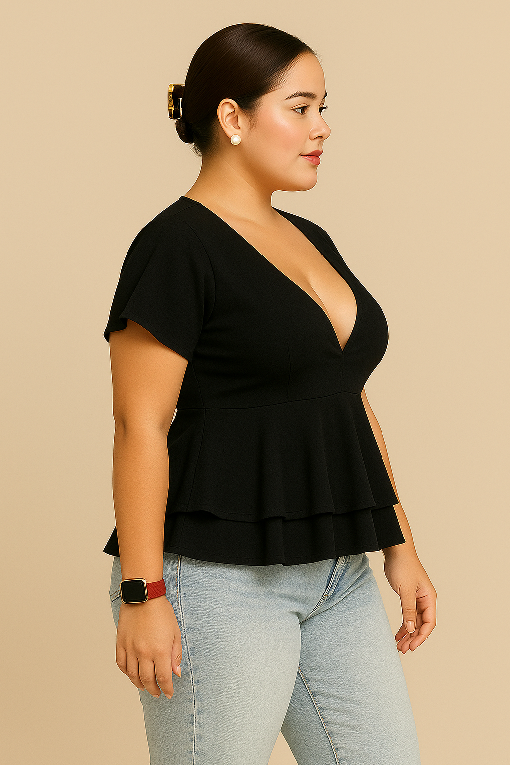 blusa fiore tallas grandes