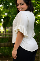 Blusa Cira Blanco Hueso