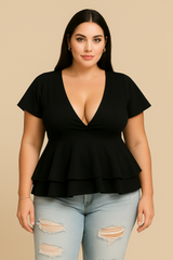 blusa fiore push up