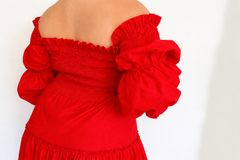Vestido Nicoletta rojo