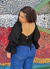 Blusa Madrid negra