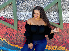 Blusa Madrid negra